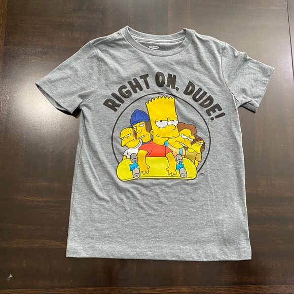 old navy bart simpson shirt